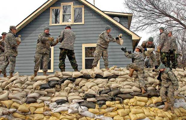 SandbagBerm